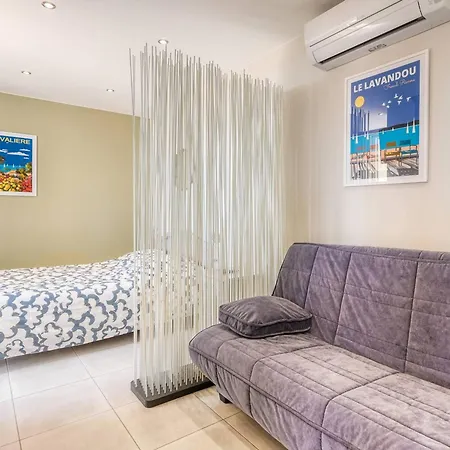 Au Lavandou - Vue - Climatise - A Pieds - Fr-1-816-3 Appartement